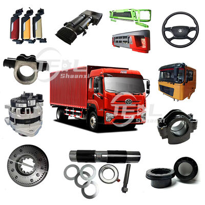 Fahrzeugteile Fahrzeugdeckel Stoßstange Rückspiegel LED Scheinwerfer Sitz Lenkrad Für Shac Howo Dongfeng FAW Lkw