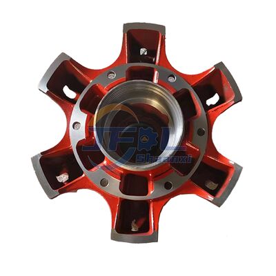 Vorderradaufhängung Baugruppe 1B249502A0010 für Foton Auman ETX GTL LKW Sechs-Spider-Nabe 0332886060 604202158 0332876470 Rad-Spider 24